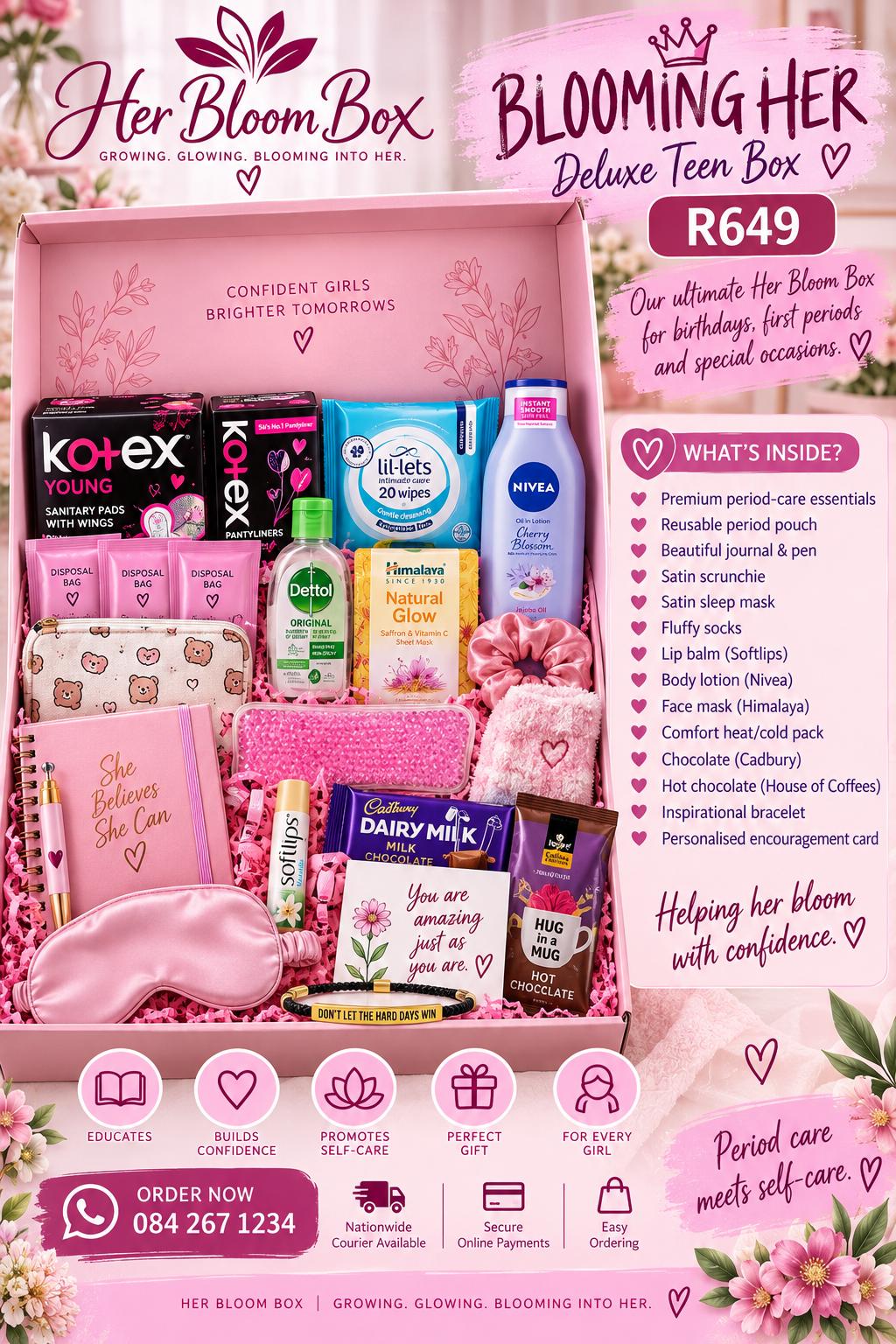 BLOOMING HER- DELUXE TEEN QUEEN